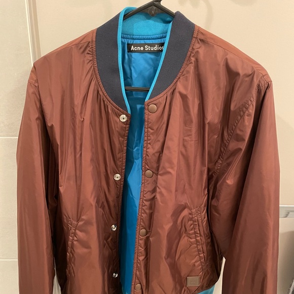 acne studios reversible bomber